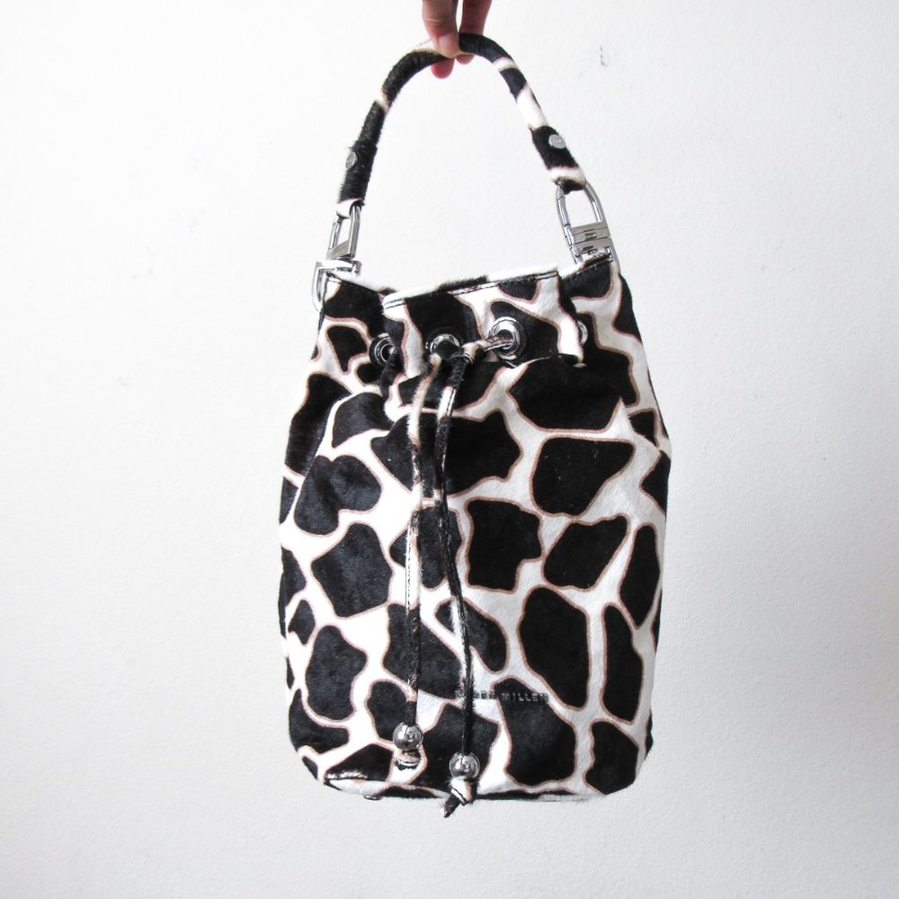 Karen Millen Black and White Tote Bag